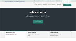 Desktop Screenshot of pbcbank.com